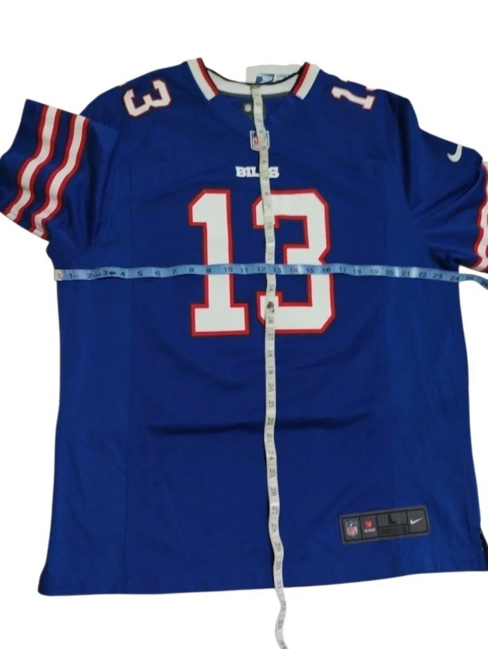 Buffalo Bills Stevie Johnson Men's Nike Elite Jersey Sz L NFL Excellent Conditio
